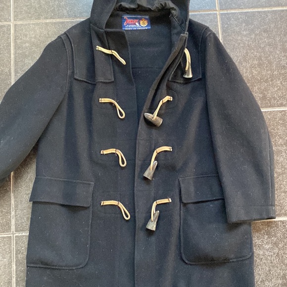 Luxury real wool toggle jacket. Vintage. - Picture 2 of 5